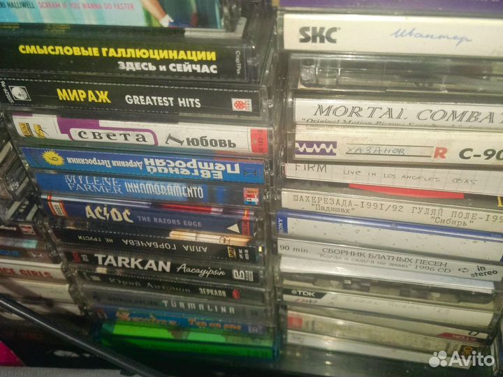 Аудио кассеты с записью