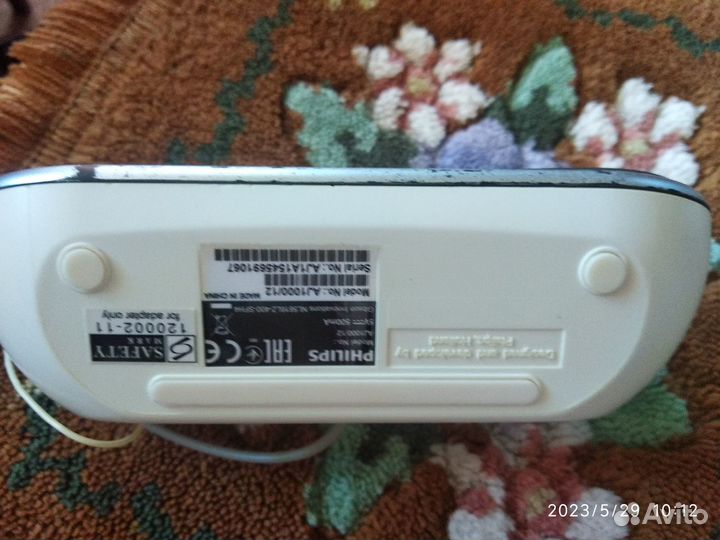 Радио часы, фирма philips