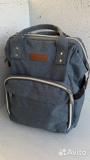 Сумка рюкзак для мамы, на коляску