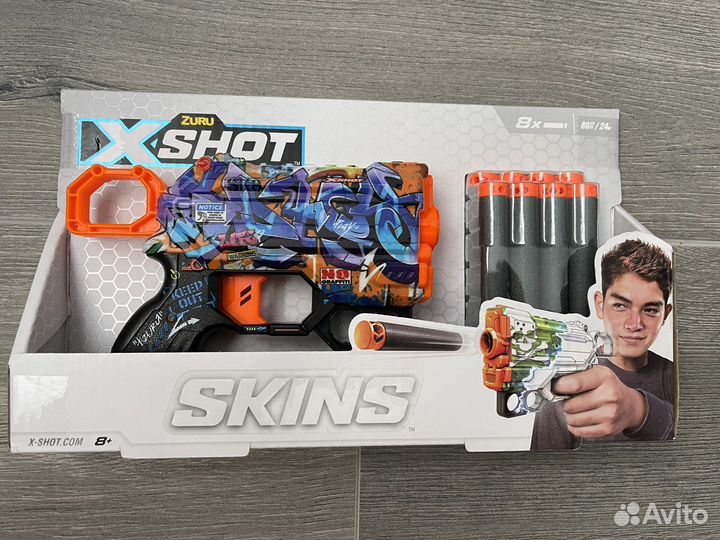 Игрушечные пистолеты Бластер Nerf X-shot