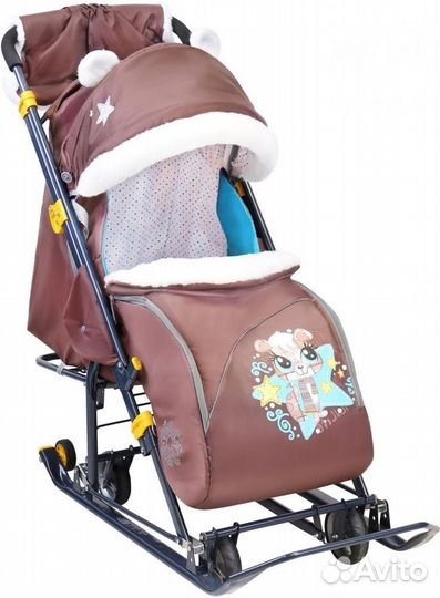 Детские санки коляска