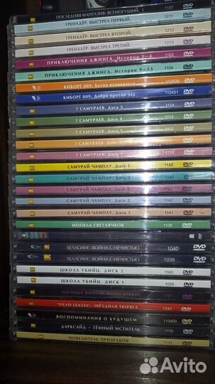 Аниме MC Entertainment и другие, DVD