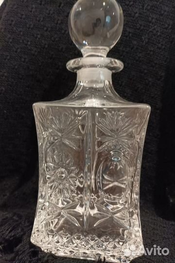 Хрустальный графин для коньяка RCR Impero