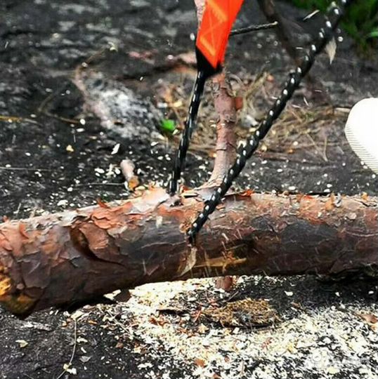 Пила ручная портативная цепная 11 зубьев