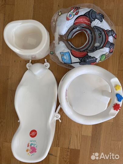 Горка для купания, круг, сиденье