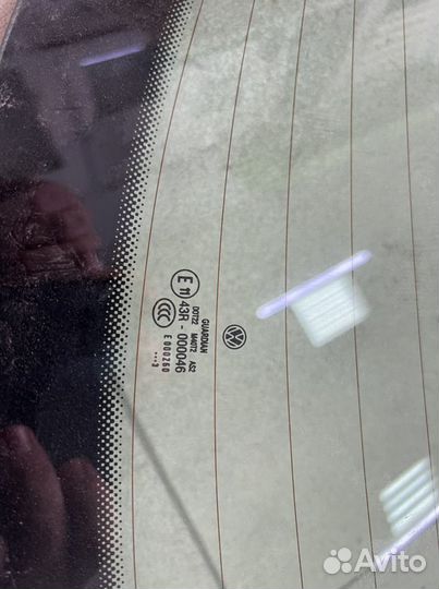 Стекло заднее Volkswagen Passat CC VW пассат сс