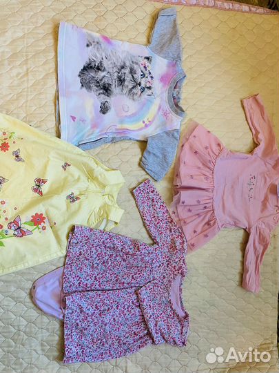 Детская одежда вещи пакетом для девочки