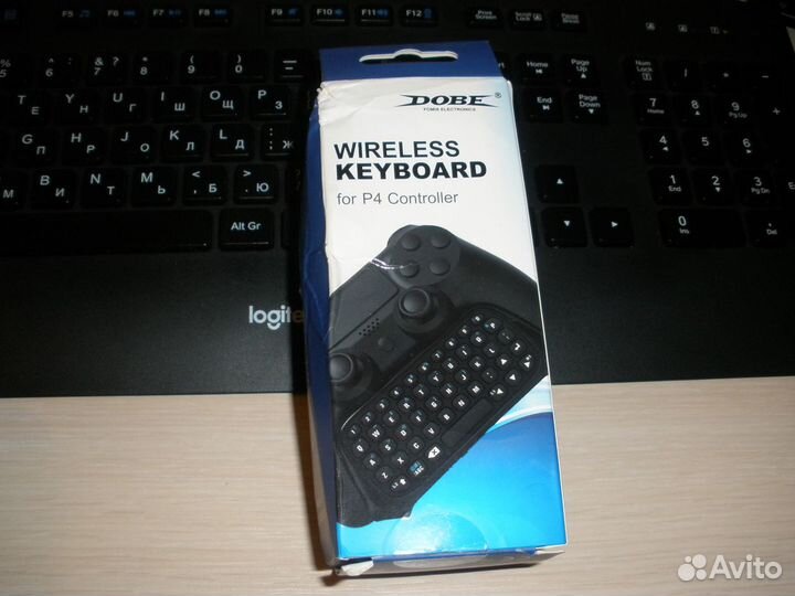 Беспроводная клавиатура для DualShock 4