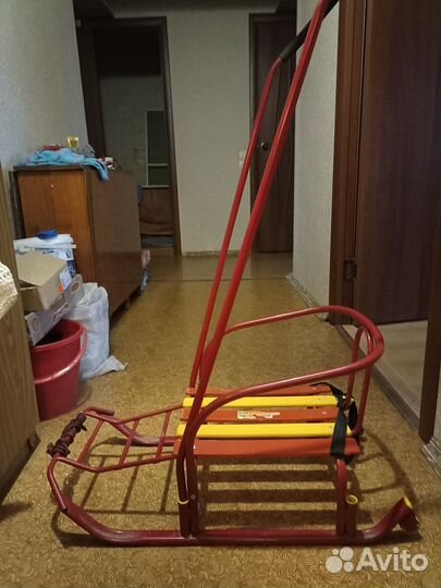 Детские санки с колесами