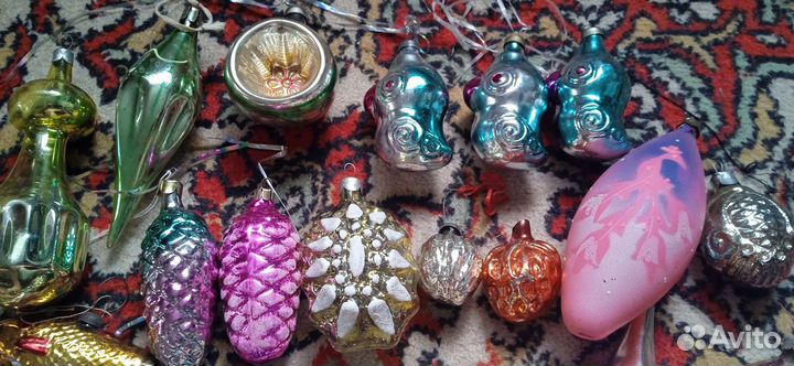 Елочные игрушки СССР