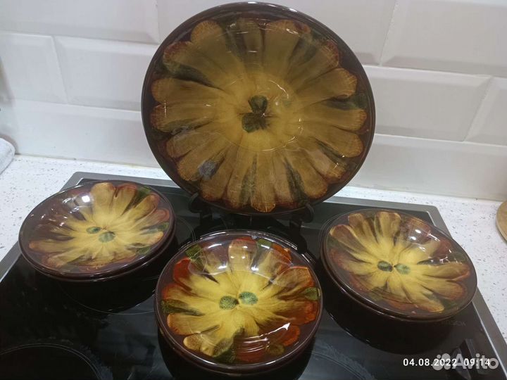 Десертный Набор тарелок Арбуз зик