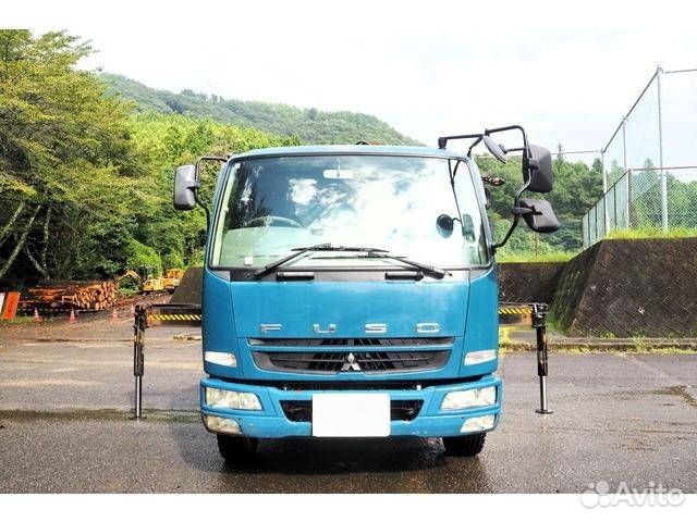 Бортовой грузовик Mitsubishi Fuso Fighter с КМУ HIAB, 2007