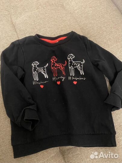 Вещи пакетом на девочку 92