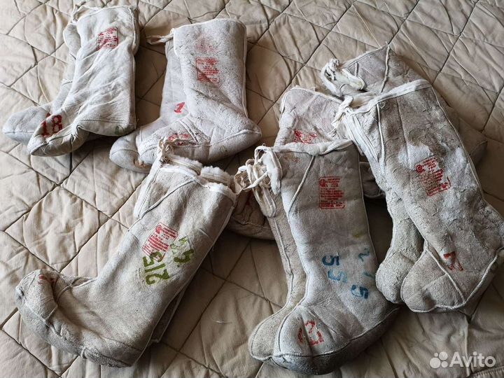 Меховые носки СССР