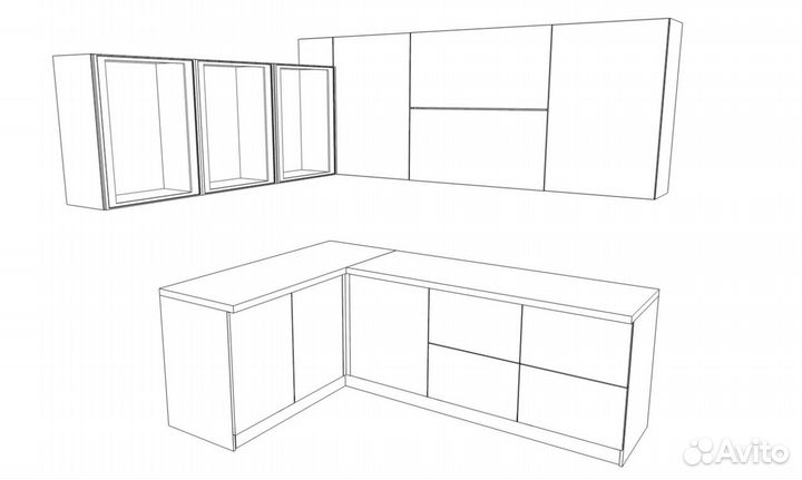 Кухонный гарнитур от фабрики