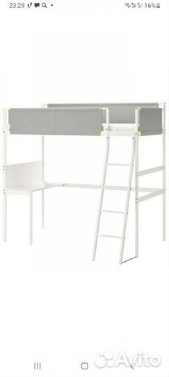 Кровать-чердак IKEA Vitval