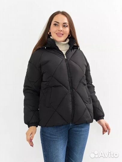 Куртка зимняя женская короткая новая