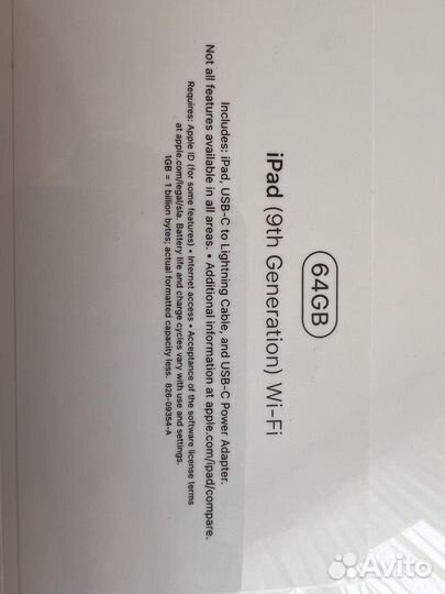 iPad 9 поколения 2021 64gb wifi space gray