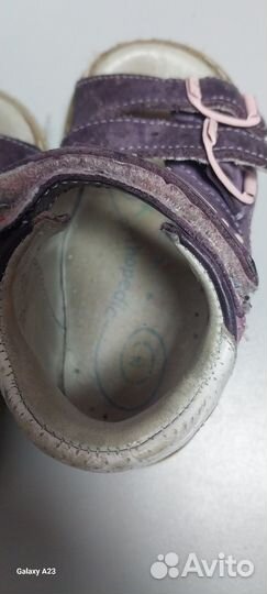 Сандалии для девочки ортопедические