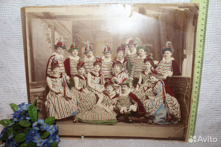 Антикварные фотографии, редкий формат