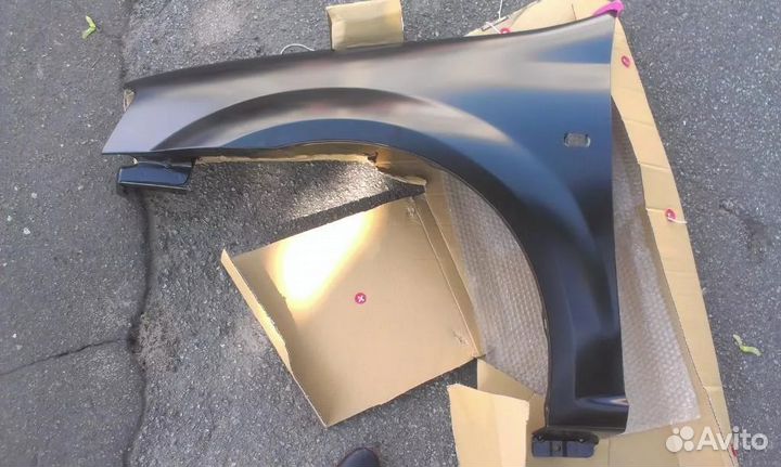 Крыло переднее Левое/Правое Рено Логан под Покрас