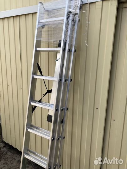 Лестница трехсекционная