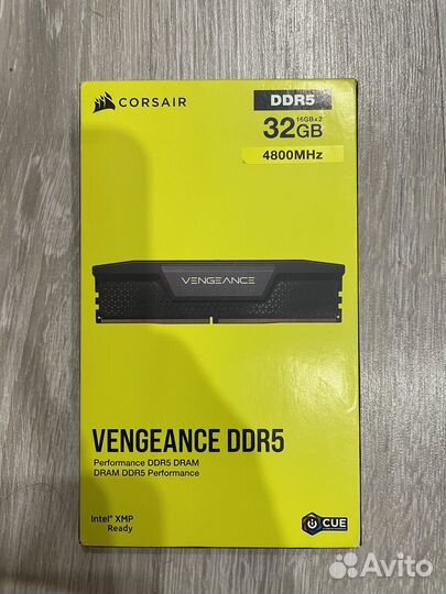Corsair vengeance DDR5 32GB (2x16GB) 4800MHz