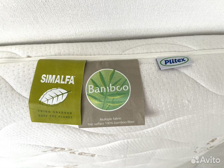 Матрас для детской кроватки 120*60 Plitex bamboo