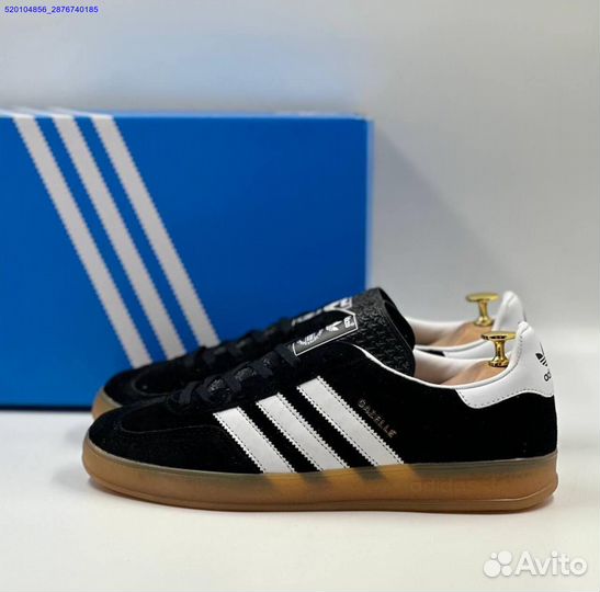 Кроссовки Adidas Gazelle Black (Арт.20418)