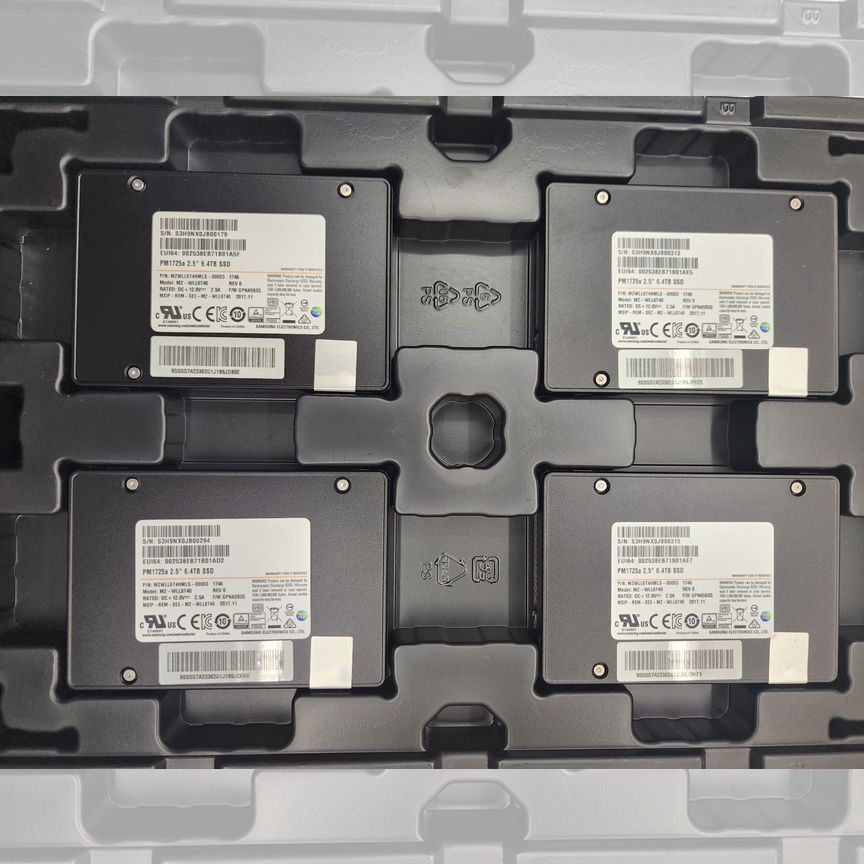 [PM1725A] Ssd Samsung 6.4тб Pcie 5dpwd Новые Pm1725a