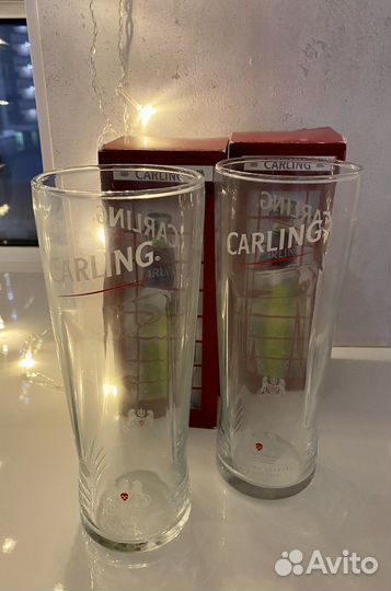 Бокалы для пива Carling (2 шт, 500 мл)