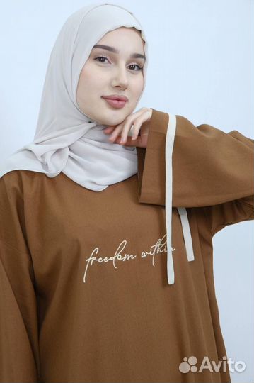 Туника с юбкой мусульманское платье