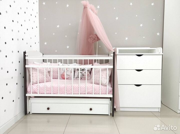 Детская кровать Детская кроватка для новорожденных