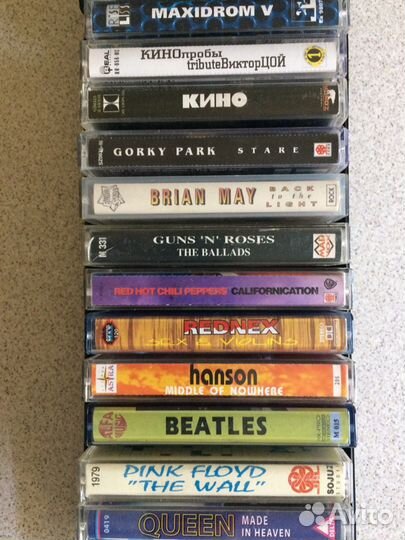 Аудиокассеты в отл. состоянии: Beatles, Joe Cocker