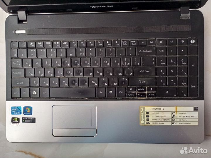 Ноутбук Packard Bell 15,6