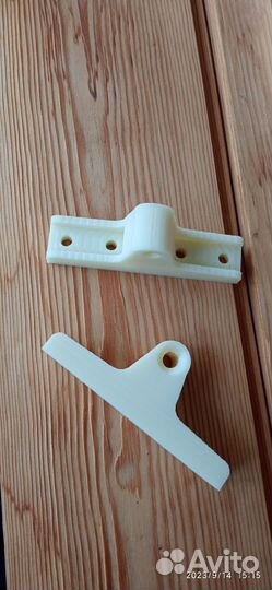 Кронштейн крепления руля швертбота Оптимист 2шт