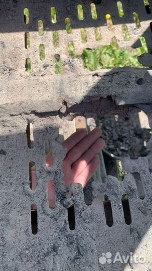 Мангал с крышей