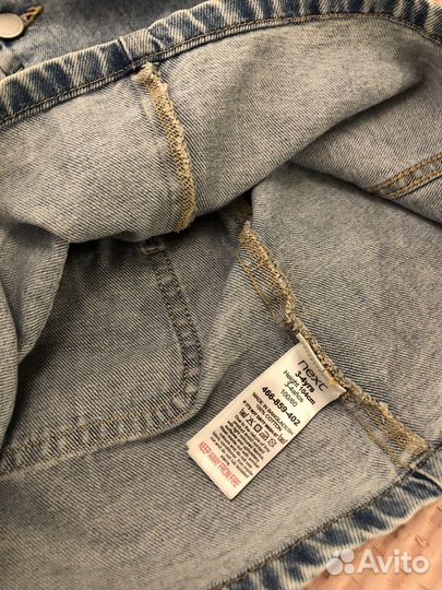 Джинсовый сарафан для девочки next