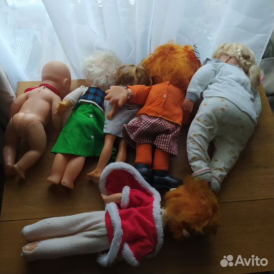 Куклы СССР и импорт