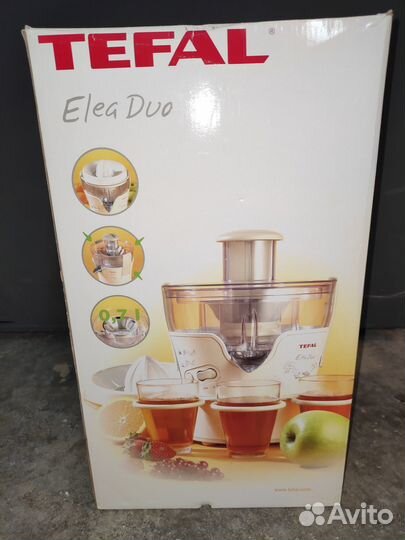 Соковыжималка tefal elea duo