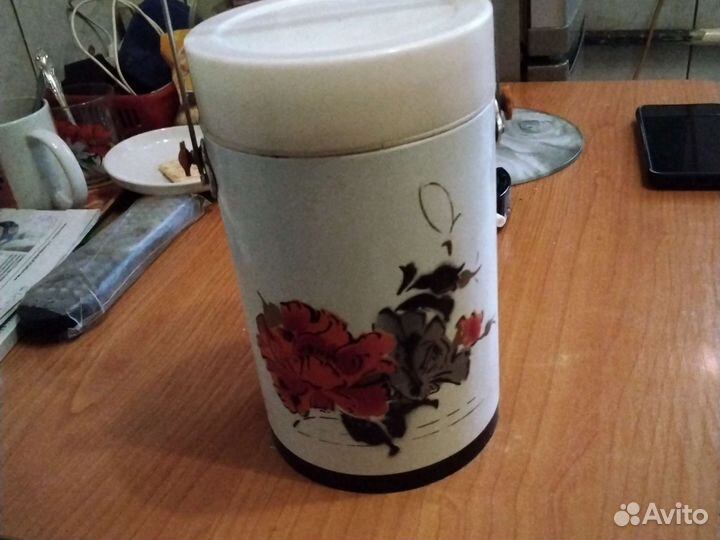 Термос для еды и чая СССР