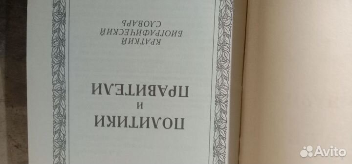 Книга политики и правители история России