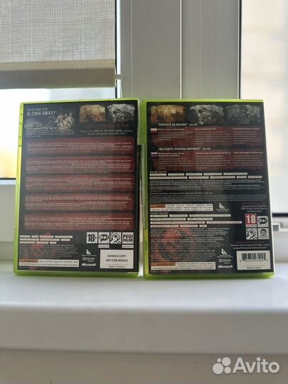 Gears of war 2 xbox 360 (цена указана за шт)