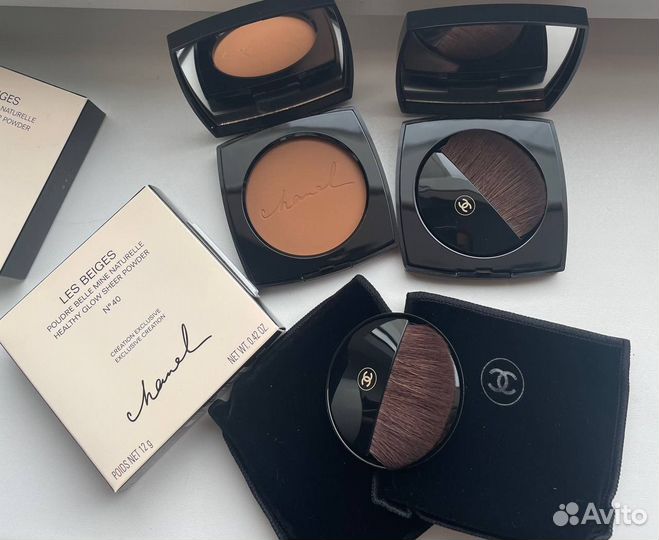 Chanel les beiges пудра