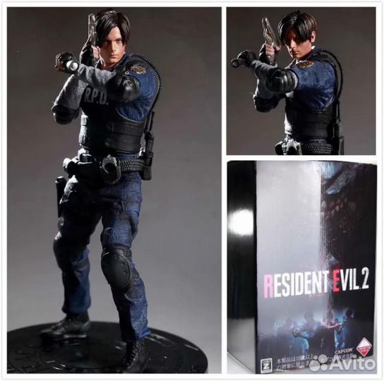 Игровой персонаж Леон Скотт Кеннеди из RE