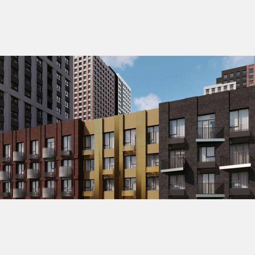 1-к. квартира, 43,1 м², 34/38 эт.