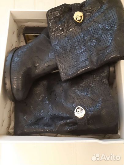 Сапоги ботфорты новые, зимние 37 размер