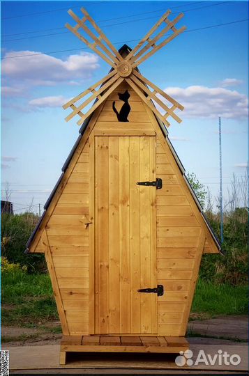 Дачный туалет с установкой GAR203