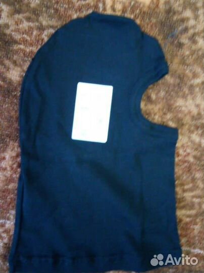 Новый трикотажный подшлемник-балаклаву