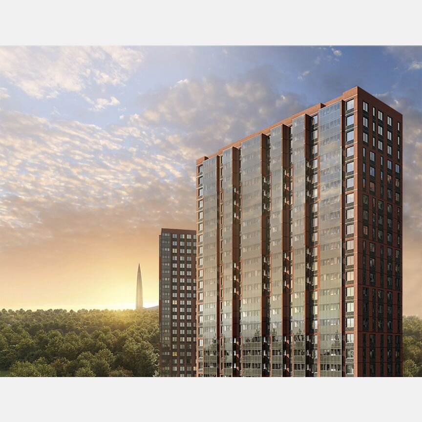 1-к. квартира, 40,9 м², 3/24 эт.